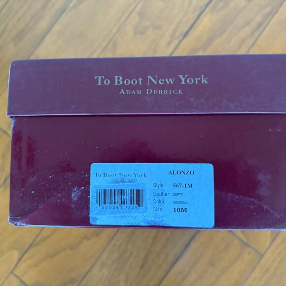 To Boot New York Alonzo Taupe Suede 10 M SAVE $125.00 - Picture 9 of 9